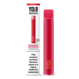 Strawberry Watermelon Flavour YOLO Disposable Vape device