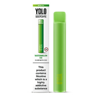 Watermelon Ice Flavour YOLO Disposable Vape device